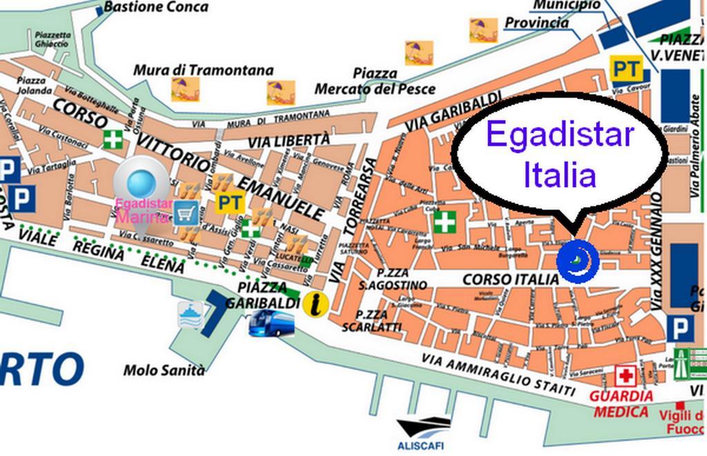 Trapani Egadistar Apartments Cameră foto